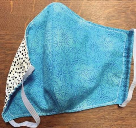 NVCC has changed the shape of some of its masks to have more room in the nose area and the masks are also reversible.