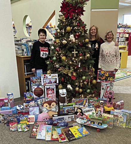Literary Club collects toys for Deputy Santa