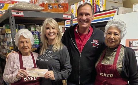 Crossroads Christian Fellowship donates to SAFP