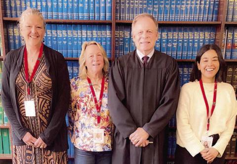 Three Casa volunteers sworn in