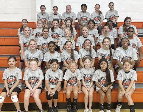 36 take part in Lady Horn Volleyball Camp