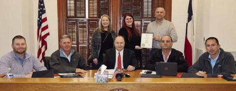 KTB recycling award presented to Fayette County