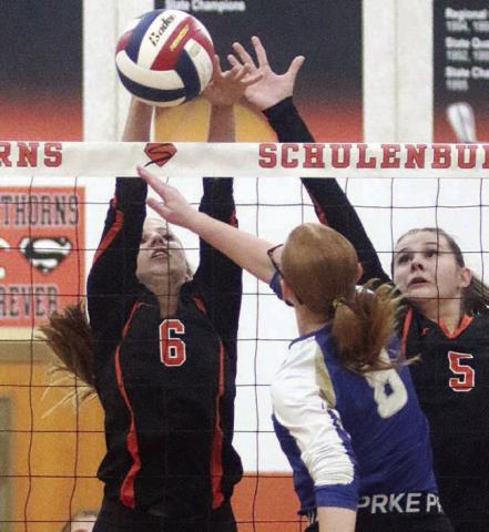 Lady Horns start 2-0 in 27-2A play