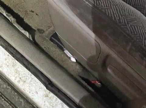 SPD officers located a small baggie of cocaine at the base of a seat during their search of an Impala on March 16.