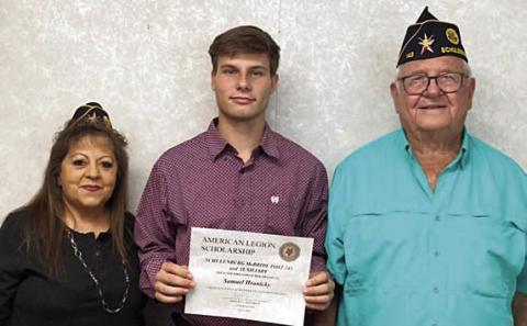 Legion/Auxiliary scholarship – Hranicky