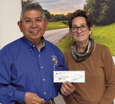 A generous donation