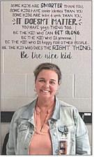 Callene Zapalac , Schulenburg High School principal, gave the program at the Literary Club meeting.