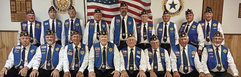 American Legion McBride Post 143 officers for fiscal year 2025 announced