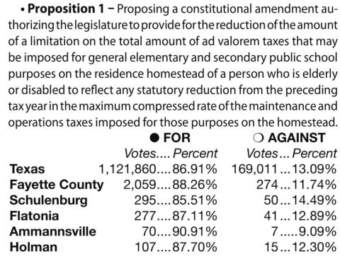 County, state voters approve amendments