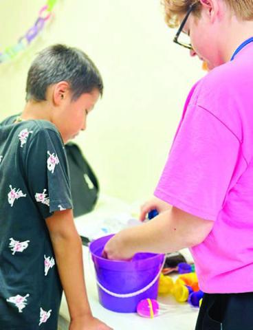 STEM project at Boys & Girls Club