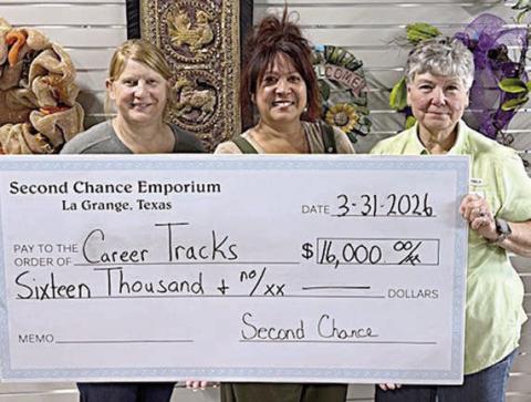 Donation made to Career Tracks