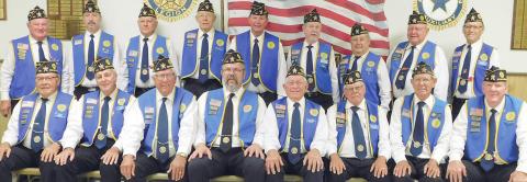 American Legion officers installed