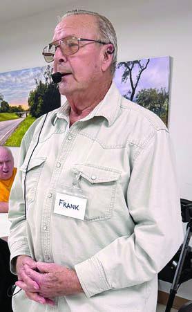 Senior Spotlight on Monday, Jan. 5 in Schulenburg featured Frank Lafferty, a kind and gentle soul with a wonderful sense of humor. It was very touching to hear his life story and how he made his way to Flatonia and to Senior Connections. “We are lucky to have him as part of our family,” Stephanie Shroyer, program director, said, “Every morning, I tell myself to ‘Be Like Frank!’”