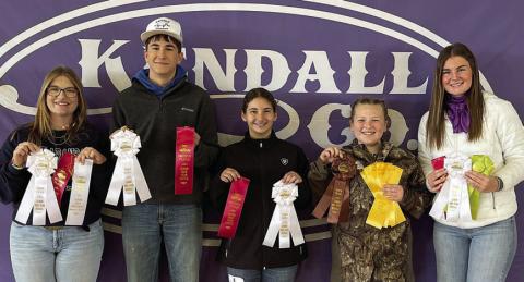 FFA’ers compete in Kendall County livestock judging