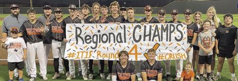 The Shorthorn baseball team won its first regional title since 1991, as reported in the May 29 issue. Sticker File Photo