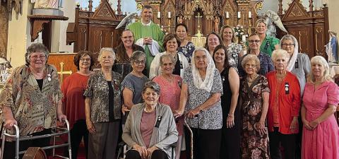 St. Anne’s Society holds anniversary Mass