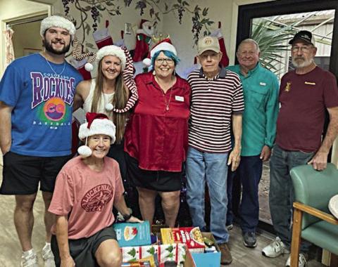 Schulenburg Family Fitness Center collects for SAFP