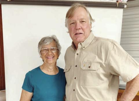 The Schulenburg Young Farmers held their monthly meeting on Tuesday, Sept. 23. Meeting chair Janice Muehr (left) introduced Martin Payne (right), who gave an educational program titled ‘Useful Wild Plants Project.” Payne discussed edible and poisonous wild flowers and plants. The next meeting will be held on Tuesday, Oct. 28.