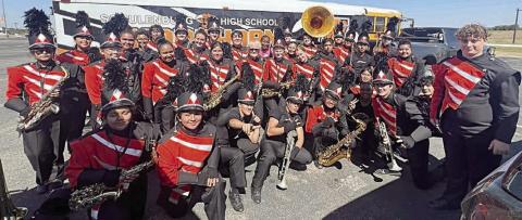 Shorthorn Band takes part in Brazos Valley Marching Festival