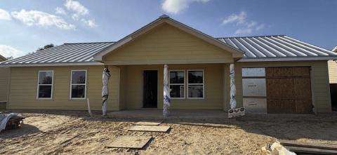 Work progressing on Habitat home for Wrights