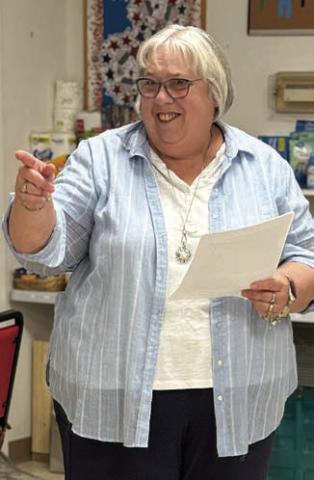 Senior Sp otlight – Kathy Carpenter, a valued volunteer, shared her story for Senior Spotlight. She brought photographs and also had a fun game for members to play, showing who knew her best.