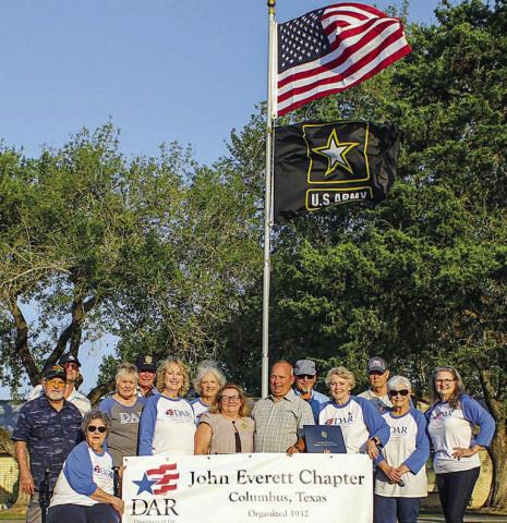 Honorees and organization representatives shown are (front row, from left) Nelma Strey, Stephanie Mattix, Rebecka and Richard LaCourse, Judy Zachmeyer, Jennie Muggli, Donna Putejovsky, (middle row) Rick Mattix, Marti Herring, Connie Dittrich, (back row) Glen Strey, Vernon Dittrich, Jerry Putejovsky and David Zachmeyer.