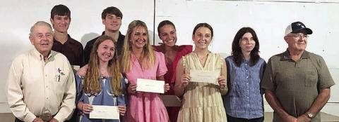 Swiss Alp-Ammannsville-Dubina Farm Bureau awards scholarships