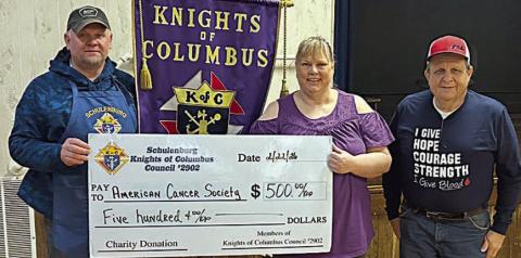 KCs donate to Relay for Life