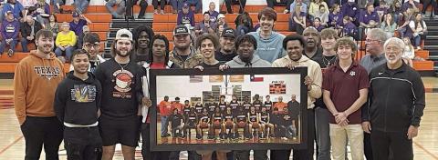 State semifinalist team recognized