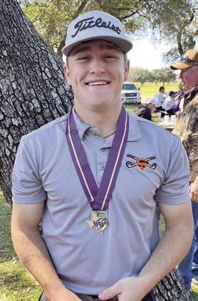 Janda places first in Weimar golf tourney