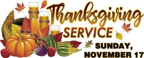 Community Thanksgiving Service