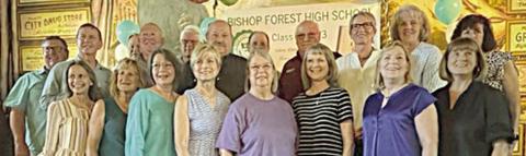 Bishop Forest 1973 class holds reunion