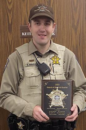 Nagel named Fayette Co. Deputy of First Quarter