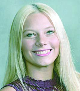 MISS SCHULENBURG - HEAVEN HRACHOVY, 17, daughter of Laddie and Bridget Hrachovy. Sponsor: Bianka’s Dream Escapes