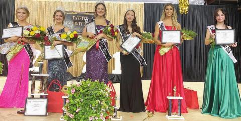 Queen’s contest held at Fayette County Fair