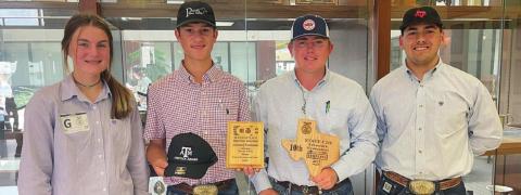FFA livestock team places at state competition