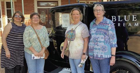 Fayette County Retired Teachers tour Blue Bell