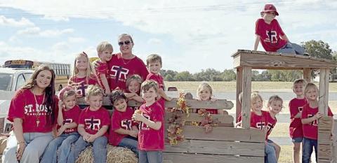 St. Rose 3K and 4K students enjoy field trip to Rocky Creek Corn Maze