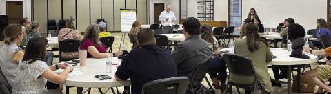 The Red Door Fund for Mental Health hosted the first meeting in a series titled “Multiplying Our Mental Health Forces Initiative” on Feb. 23 in La Grange, with approximately 30 community members being invited to attend.