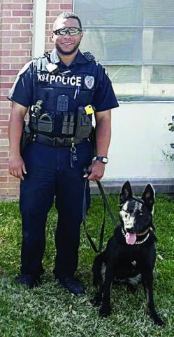 K-9, handler attend training