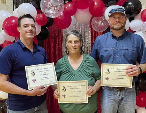 St. Rose honors three volunteers
