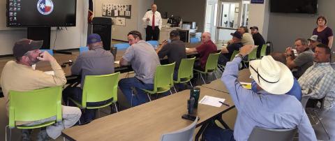 Fire chiefs from county's 10 departments attend meeting