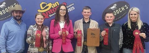 Fayette County 4-H’ers compete in livestock judging at San Antonio show