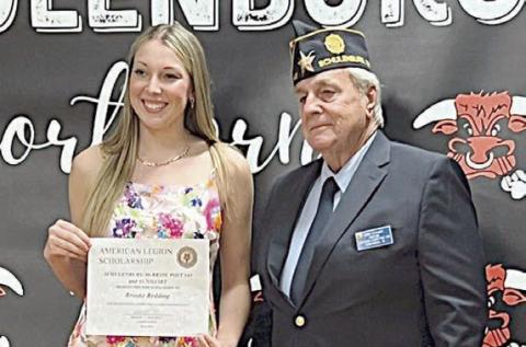 Legion/Auxiliary scholarship – Redding