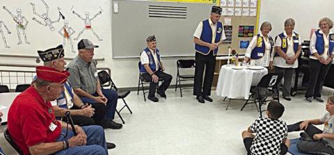 Legion Auxiliary holds POW/MIA ceremony at SES
