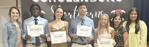 Five Schulenburg High graduates presented Stanzel scholarships