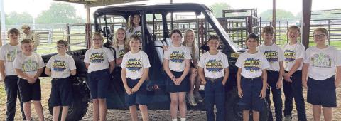 St. Rose fifth graders attend Ag day in La Grange