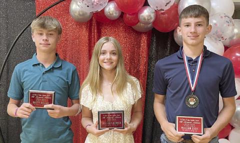Top athletes at St. Rose recognized