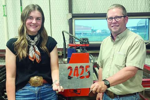 Young Farmers given demonstration