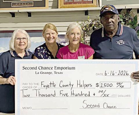 Second Chance helps Fayette Co. Helpers